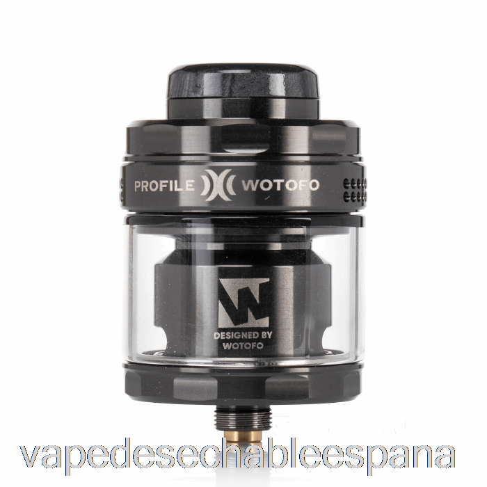 Vape Desechable España Wotofo Perfil X 28mm Rta Gunmetal